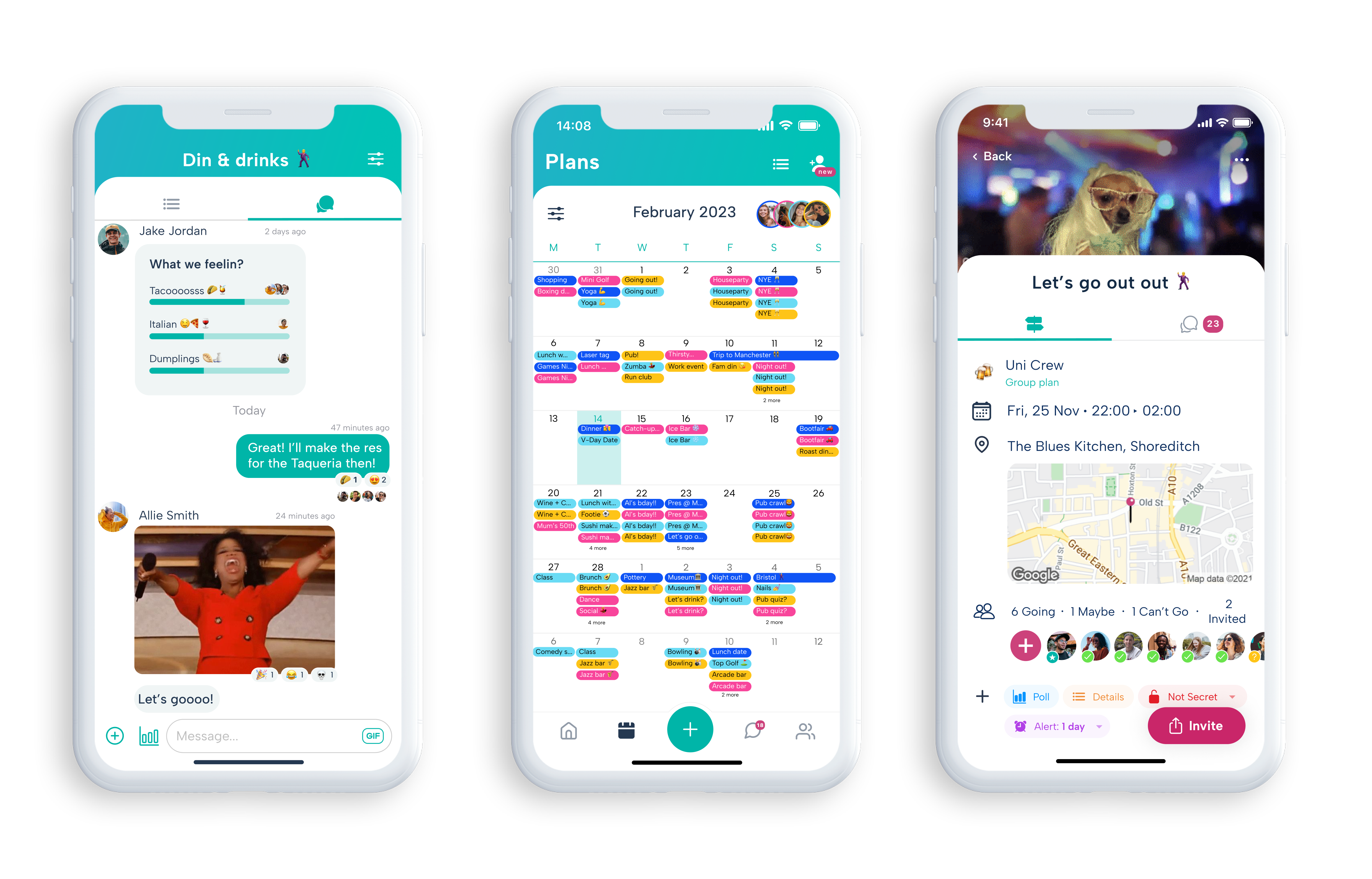 The only app you need to make plans with friends 🕺 - Blog - Howbout