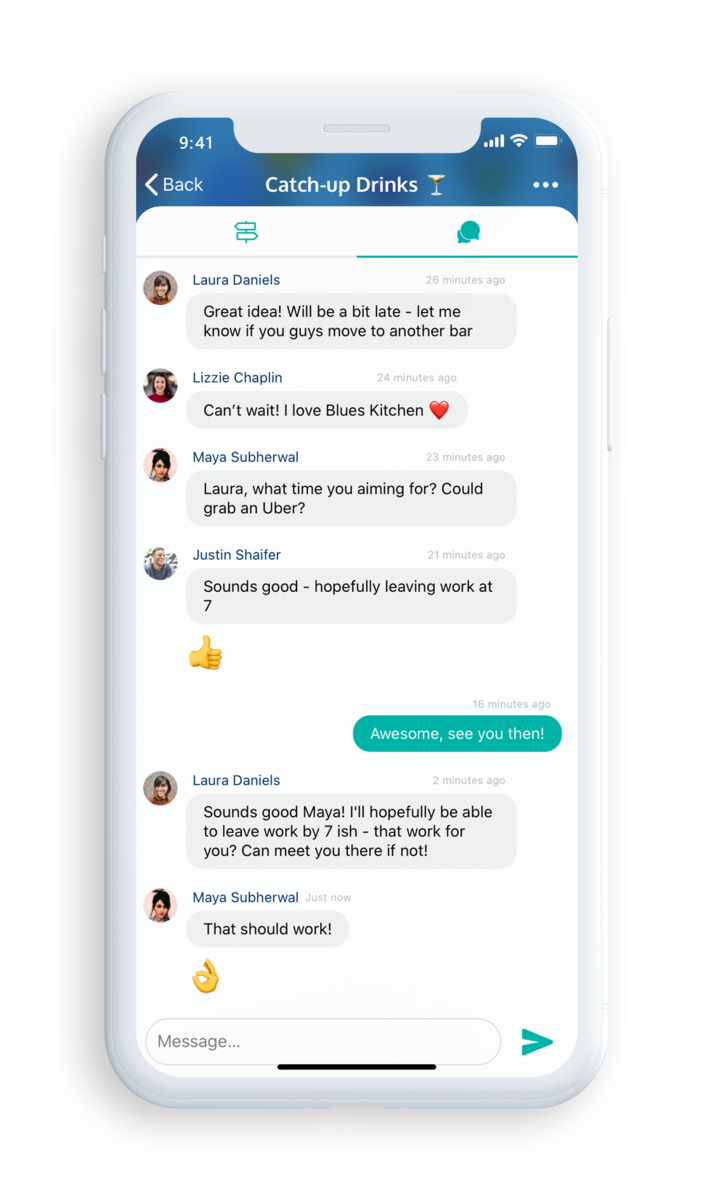 Howbout | The easiest way to get friends together