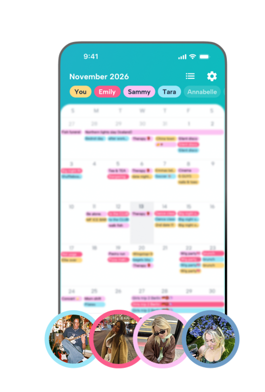 Sync your shifts and your social life. Howbout’s visual calendar shows you your whole month of work rotations alongside friends' plans. It’s the easiest way to manage your roster personally and let your friends know exactly when you're free for those rare catch-ups.